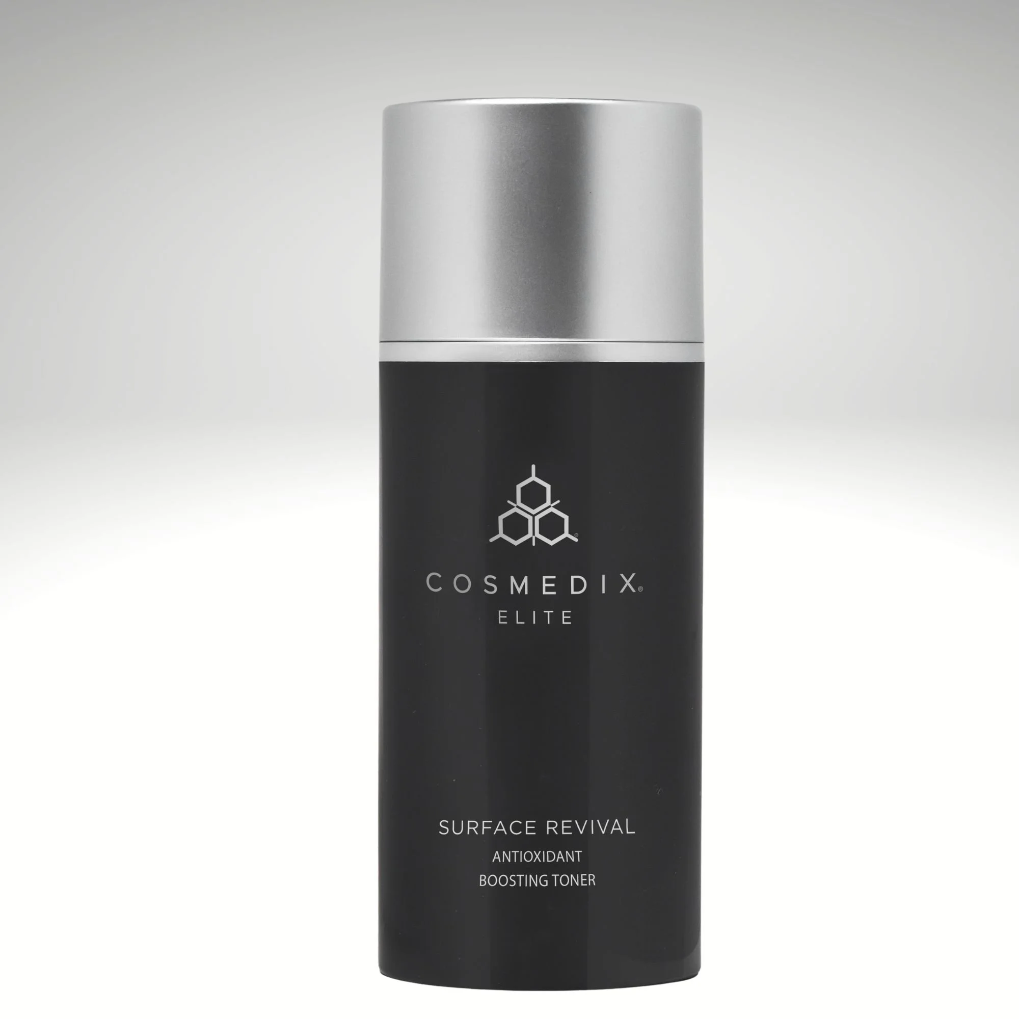 Single COSMEDIX Elite Surface Revival Antioxidant Boosting Toner bottle with a silver cap.