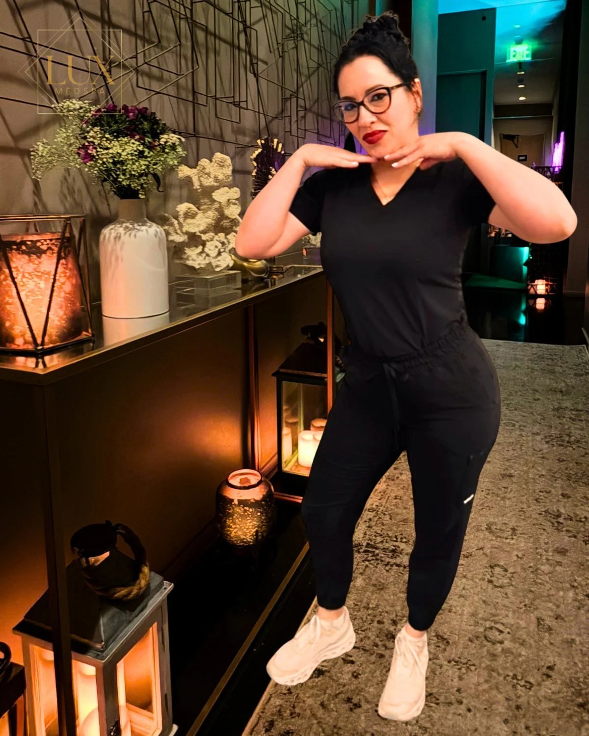 Dainelly Casilla, licensed massage therapist at Lux MedSpa Brickell in Miami