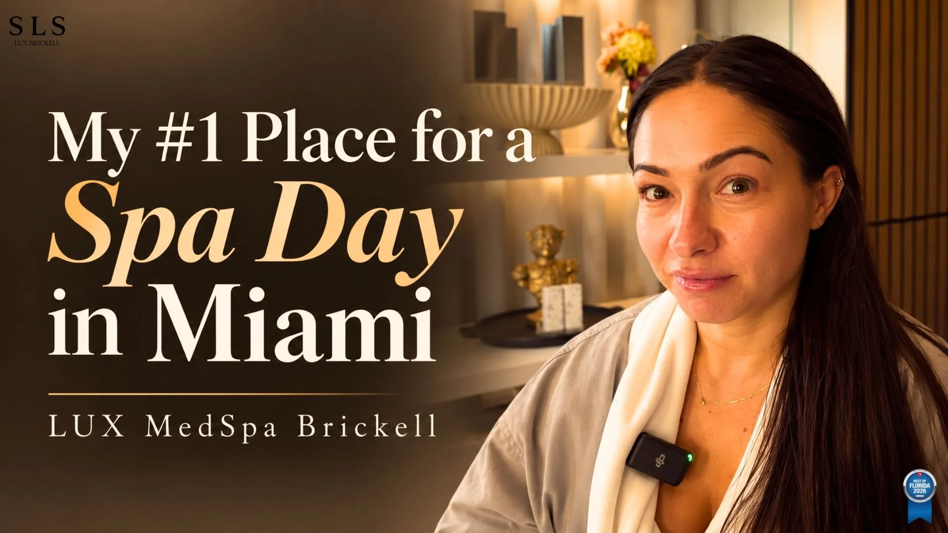 Why does she return month after month? Watch our guest share her favorite spa day in Miami, from customized facials to poolside relaxation and the steam room at LUX MedSpa Brickell, inside SLS LUX Hotel.