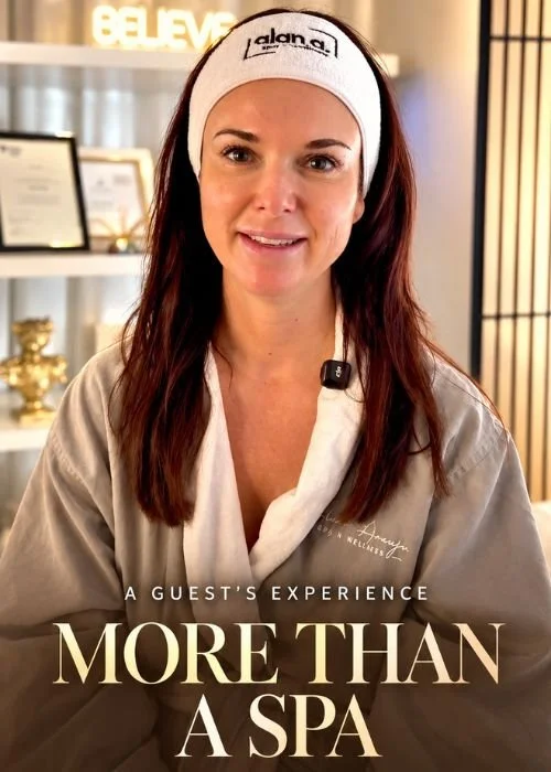 Maria Rivlin at LUX MedSpa Brickell. Her video thumbnail reads: More Than a Spa.