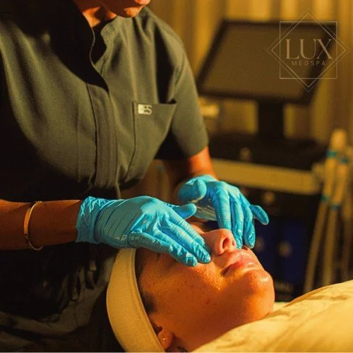 Detox Glow Facial treatment at Lux MedSpa Brickell during Miami Spa Month