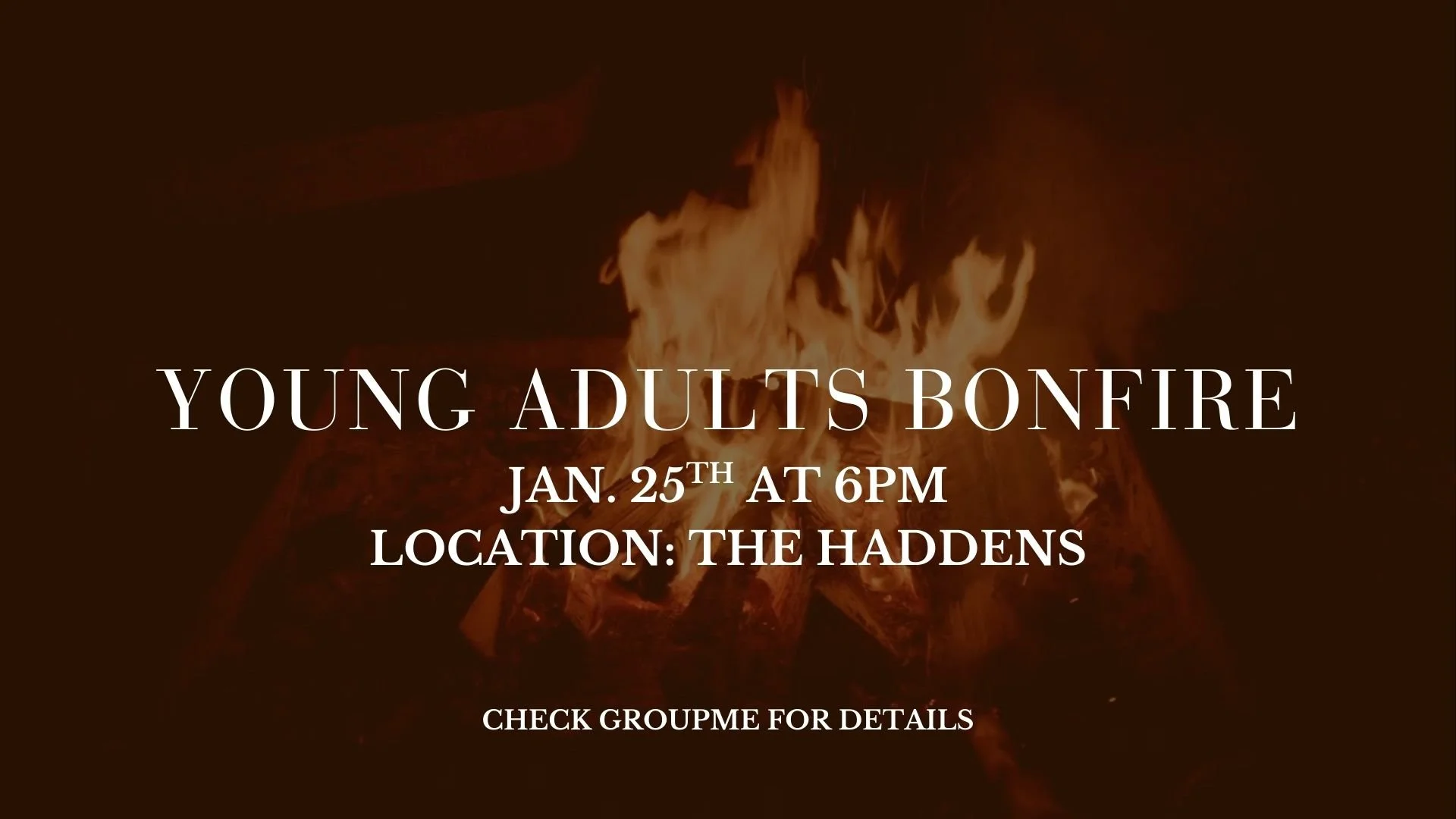Young Adult's Bonfire