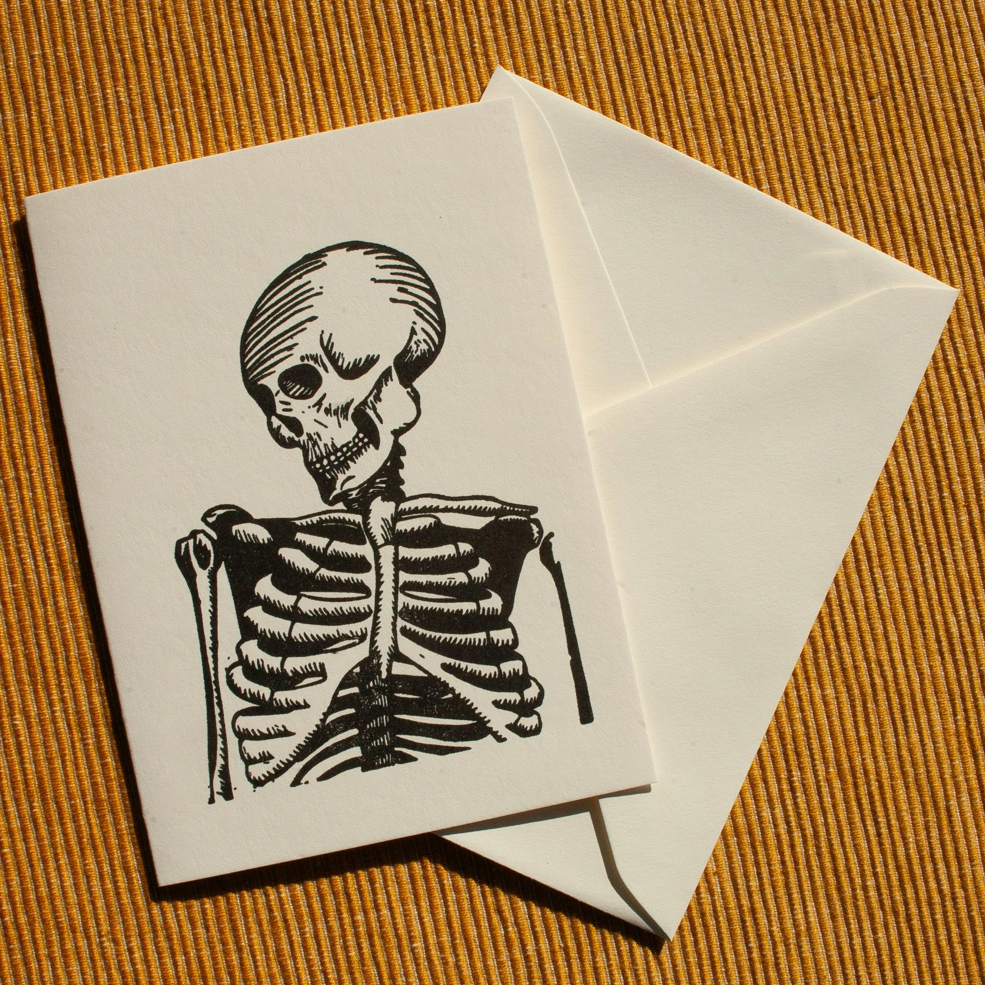 "Old Bones" Greeting Card