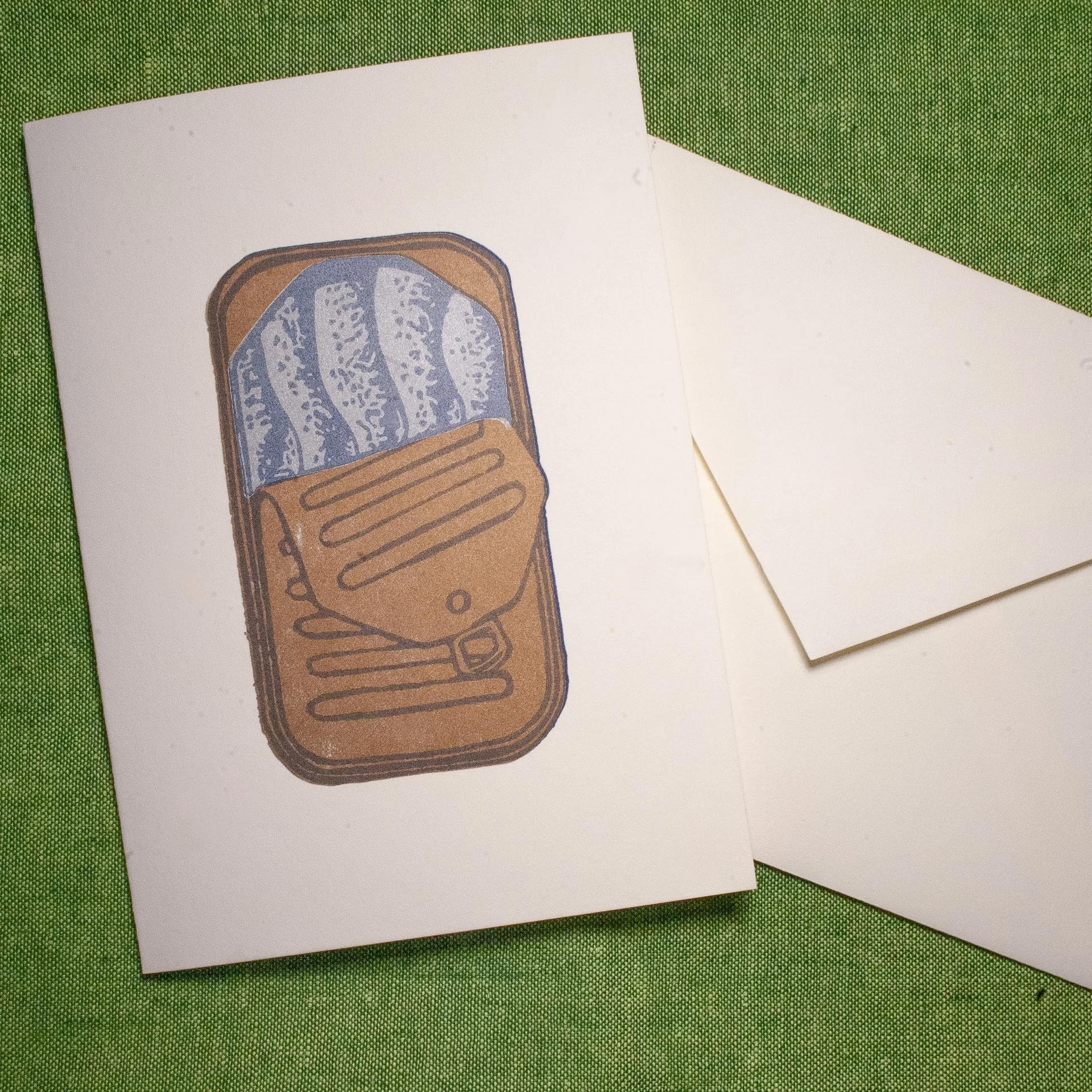 "Sardine Can" Greeting Card
