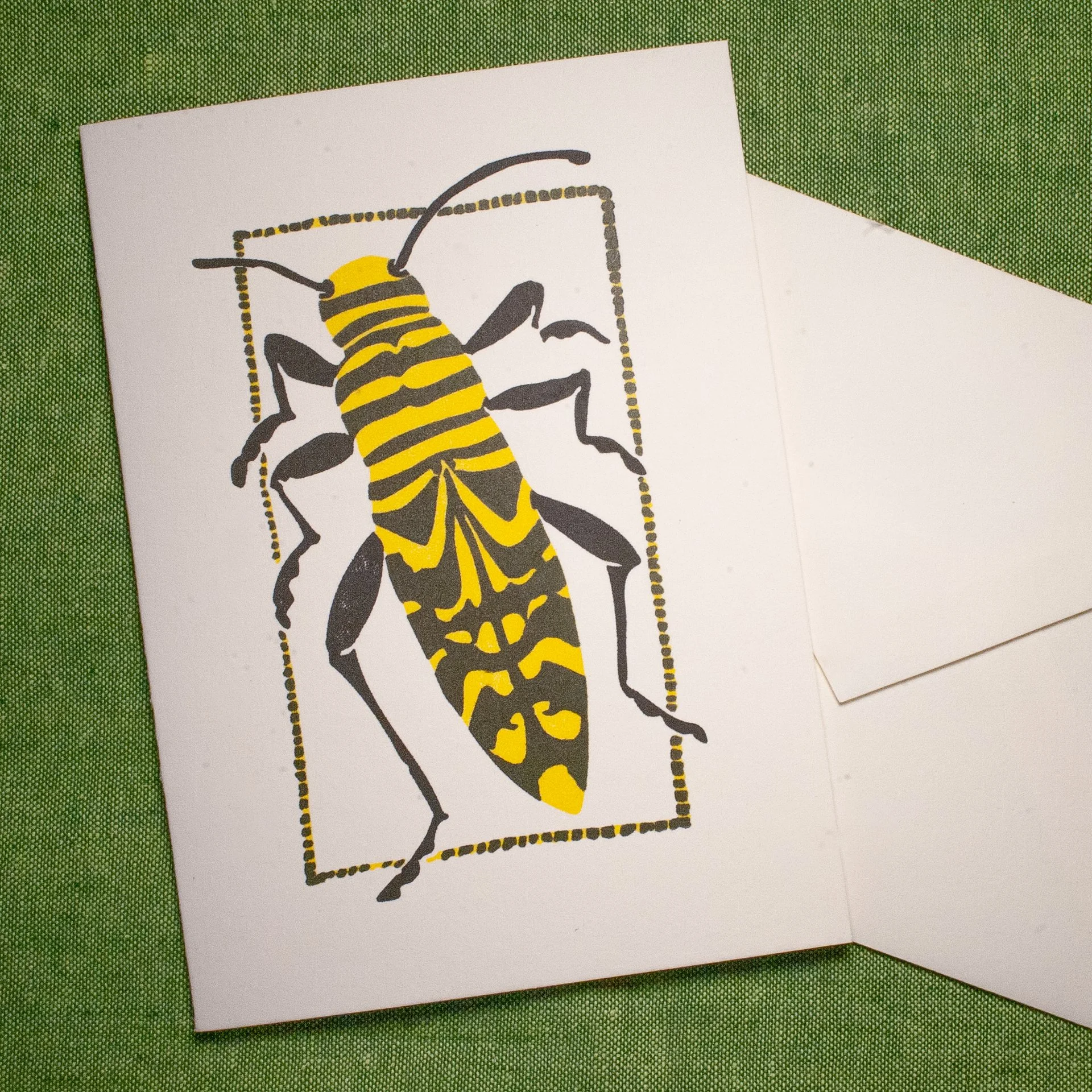 "Funky Bug" Greeting Card