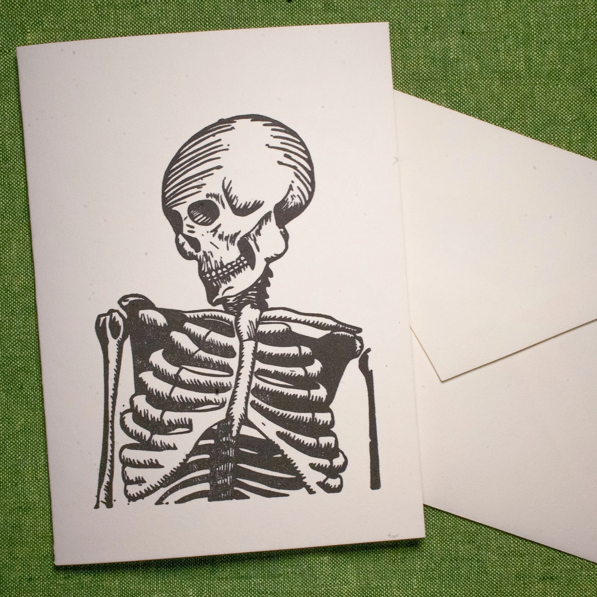 "Old Bones" Greeting Card
