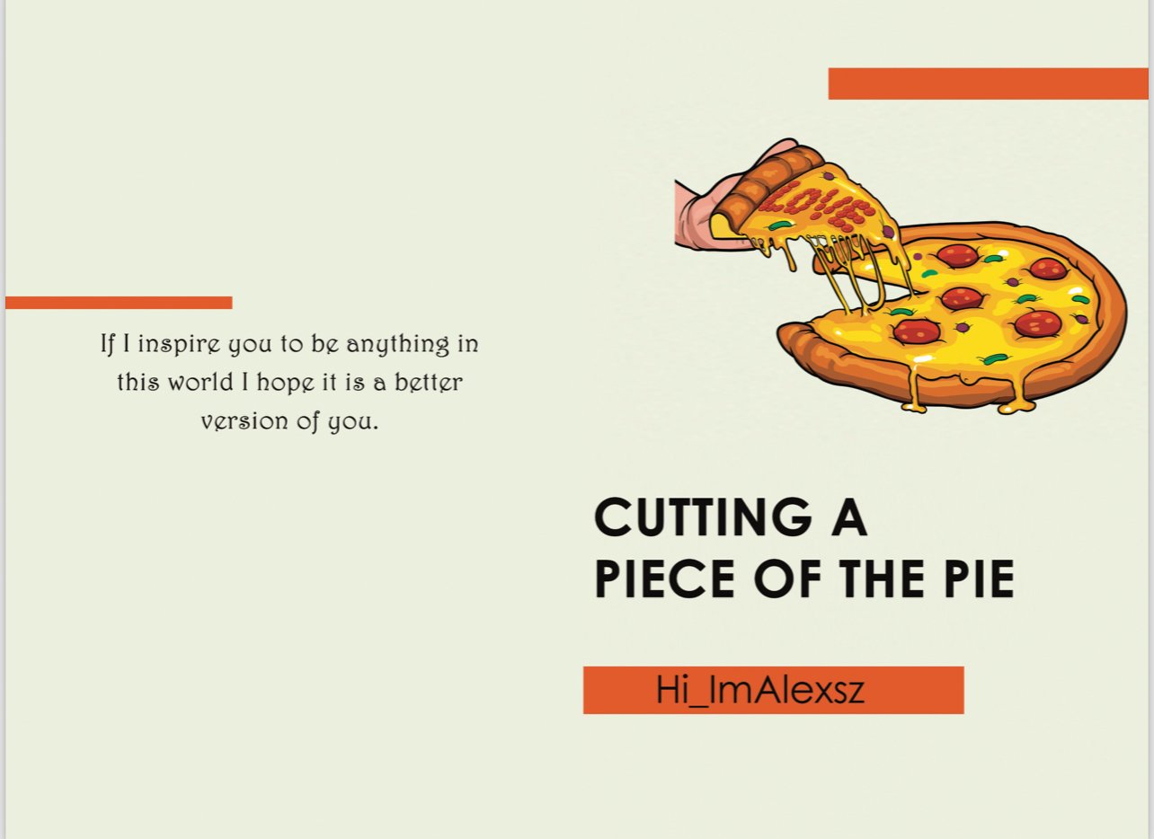 Cutting A Piece Of The Pie