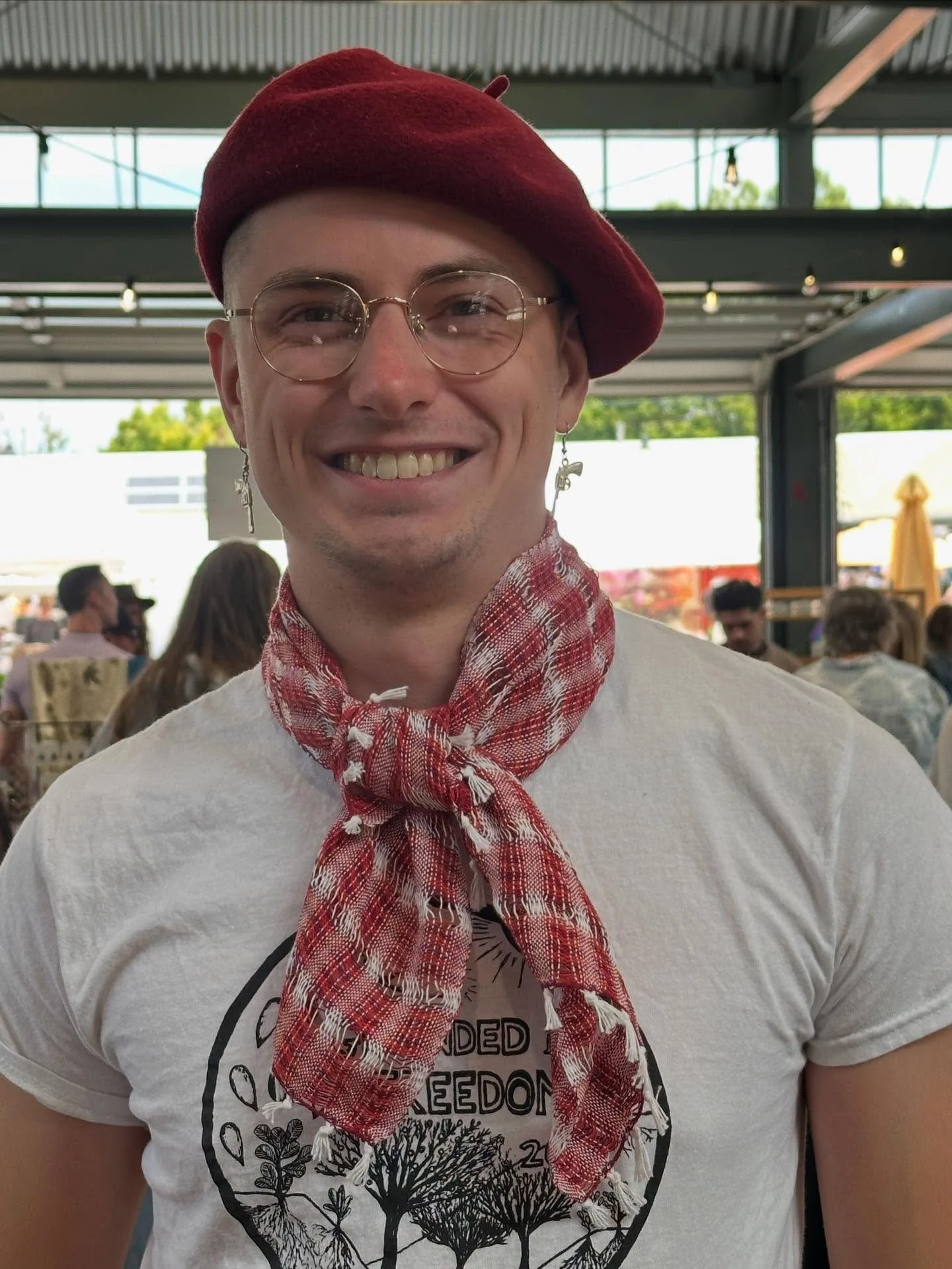 Happy bandana customer.
.
.
@bhamfarmersmkt