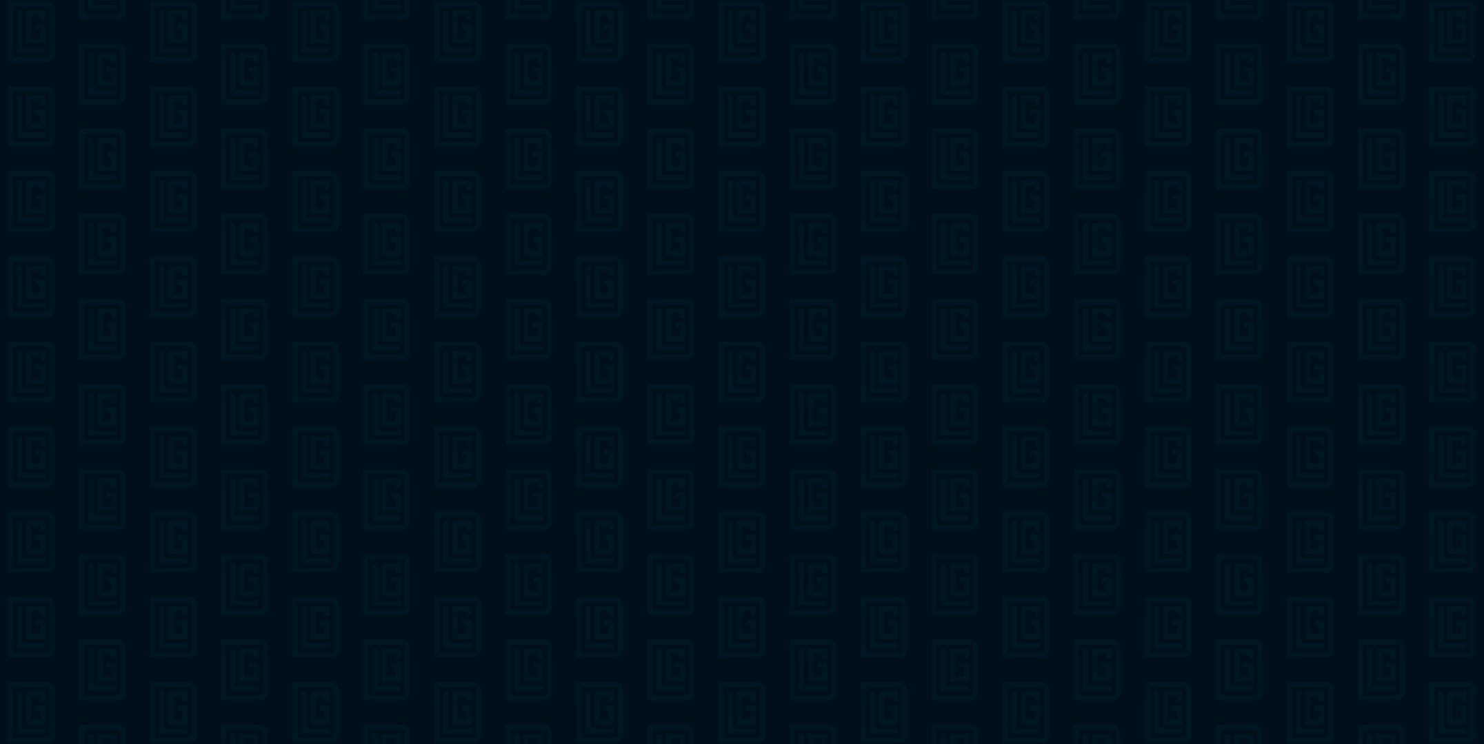 Dark background with a repeating pattern of a geometric maze-like design in a slightly lighter shade of black or gray.