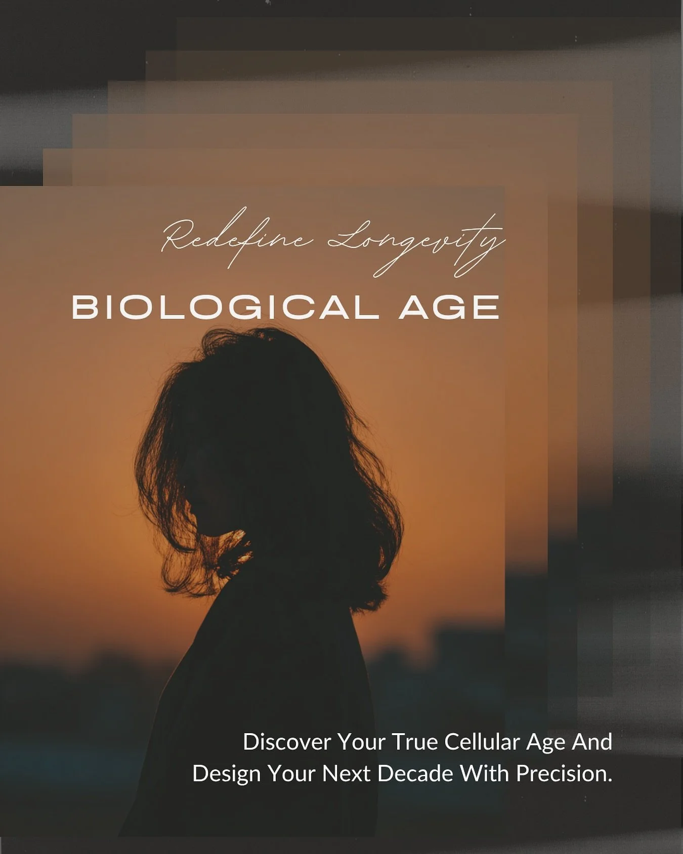 🧬 BEYOND BIOLOGICAL AGE

Age is more than a number &mdash; it&rsquo;s the story written within your cells.
Through advanced longevity diagnostics, we reveal how your body is truly ageing &mdash; far beyond the calendar.

Understand your biological r