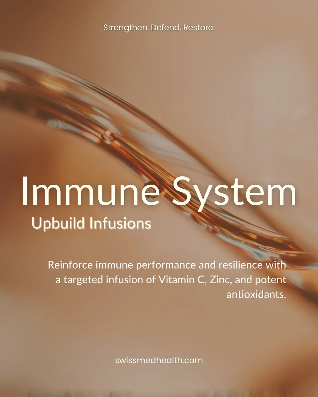 🧬 Immunity Boost
Strengthen. Defend. Restore.
Fortify your body&rsquo;s first line of defence with a targeted infusion of Vitamin C, Zinc, and potent antioxidants. Designed to reduce oxidative stress, accelerate recovery, and sustain wellness &mdash