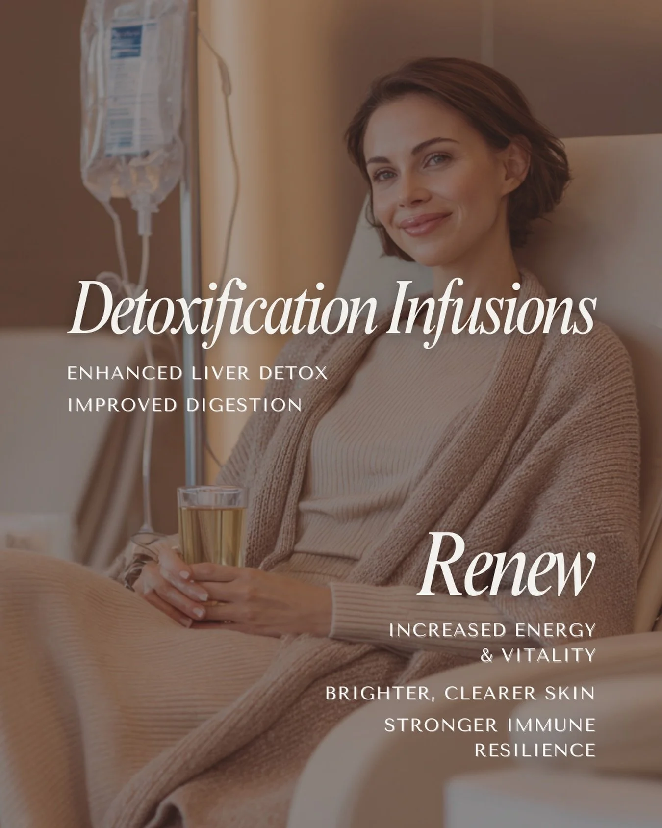 ✨ Detoxification Infusions &mdash; Renew from Within

Every day, your body works to filter toxins from stress, food, and the environment. Over time, this buildup can leave you feeling fatigued, bloated, or out of balance.

Our personalised Detoxifica