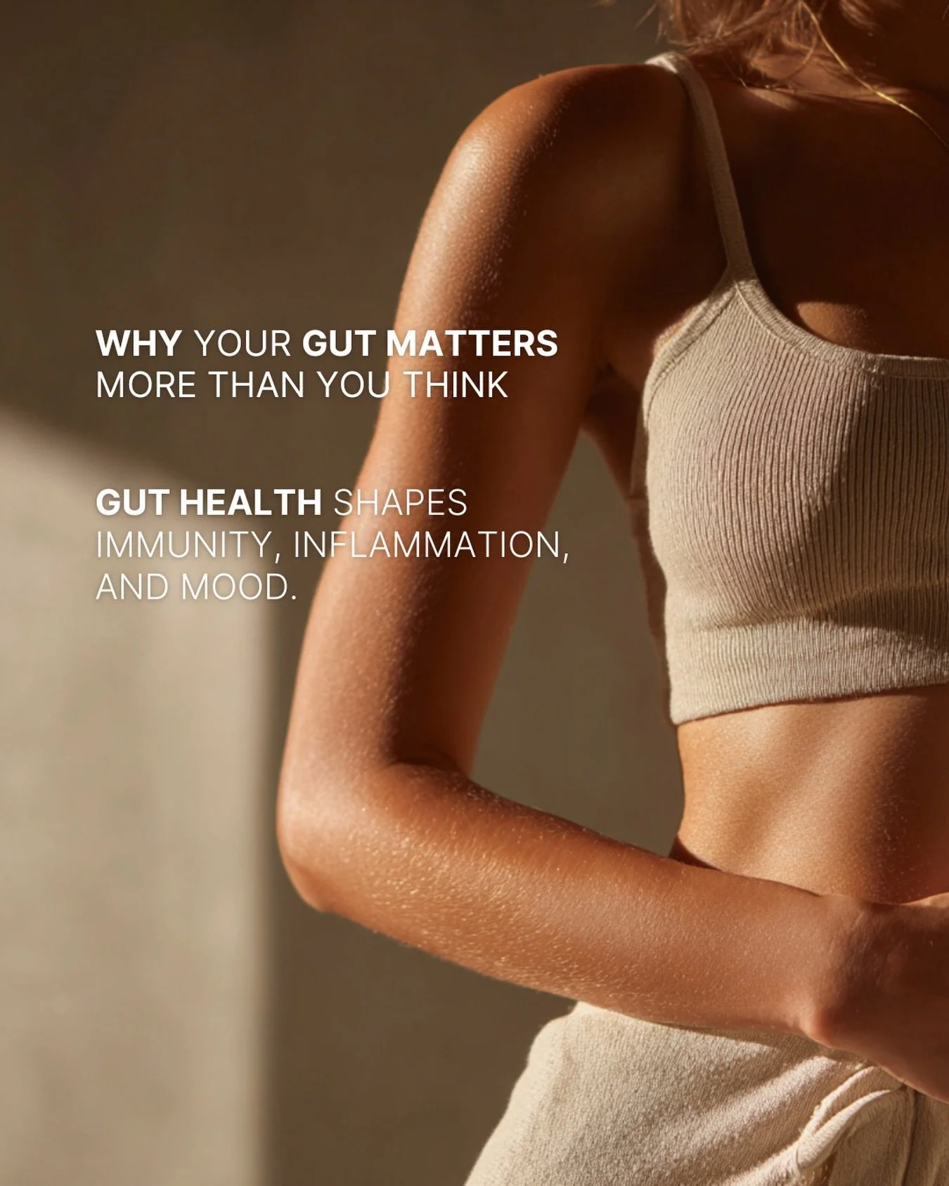 Gut Health = Immune Health = Longevity

Up to 70% of your immune system resides in the gut.
When the microbiome is imbalanced, it affects far more than digestion &mdash; disrupting immunity, increasing inflammation, reducing nutrient absorption, and 