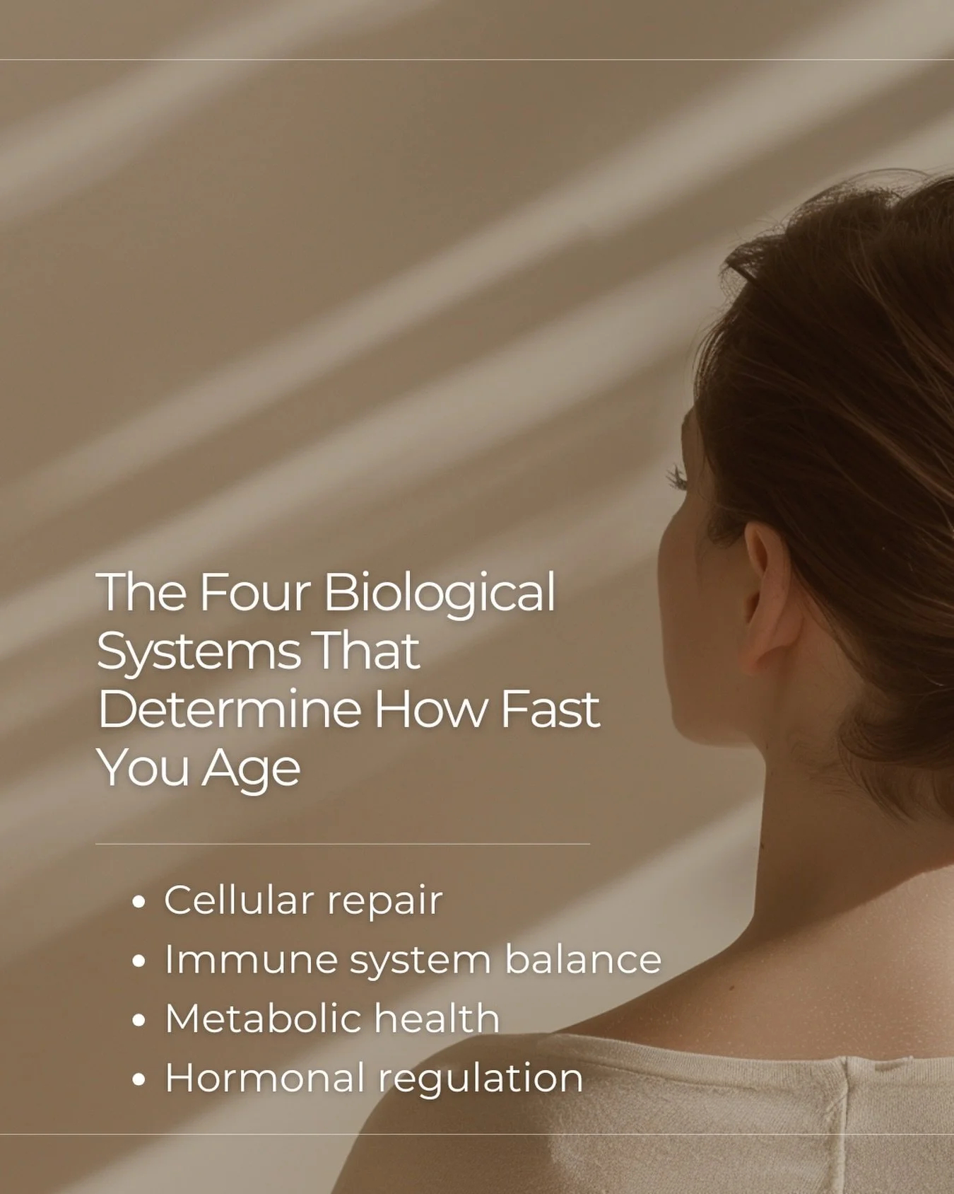 ⏳ How fast you age isn&rsquo;t random. It&rsquo;s biological.

At Swissmed Health, we focus on the four core systems that scientifically determine the pace of ageing:

🧬 Cellular repair
🛡️ Immune system balance
⚡ Metabolic health
⚖️ Hormonal regula