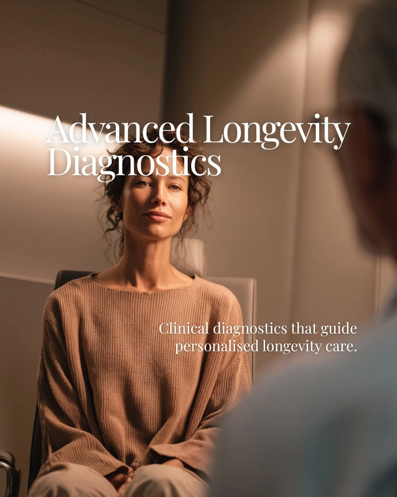 🧬 Advanced Longevity Diagnostics

Longevity starts with understanding how your body is aging &mdash; beyond chronological age.

At Swissmed Health, advanced clinical diagnostics guide personalised longevity care, enabling early detection, targeted p