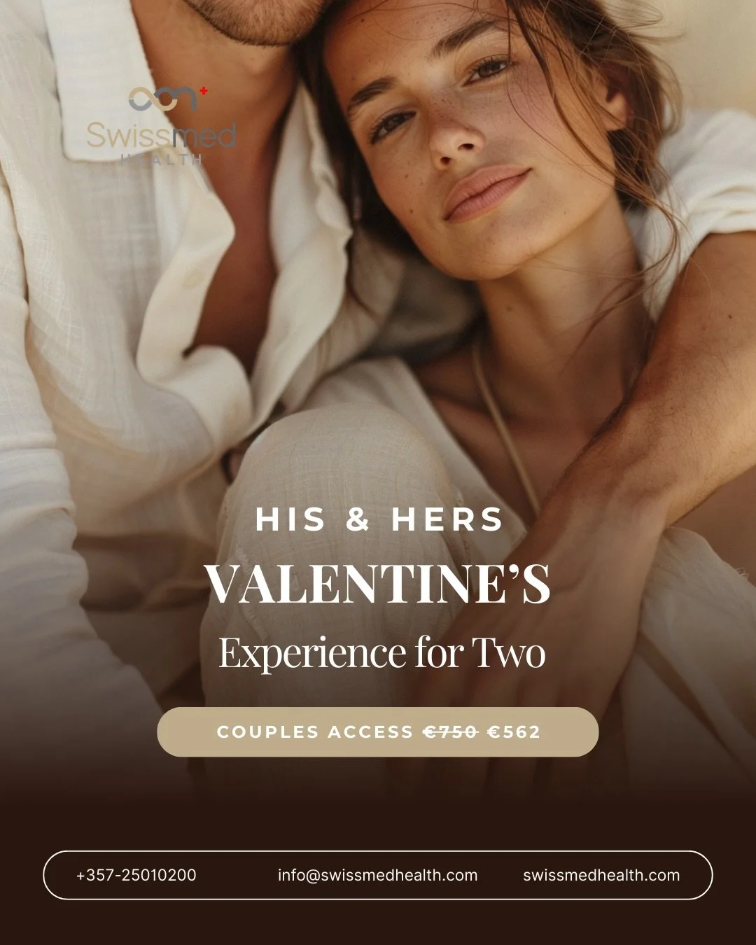 This Valentine&rsquo;s, give more than a gift.

Introducing our exclusive His &amp; Hers Experience &mdash; a personalised longevity journey for couples who prioritise vitality, balance and peak performance.

Thoughtfully designed to elevate how you 