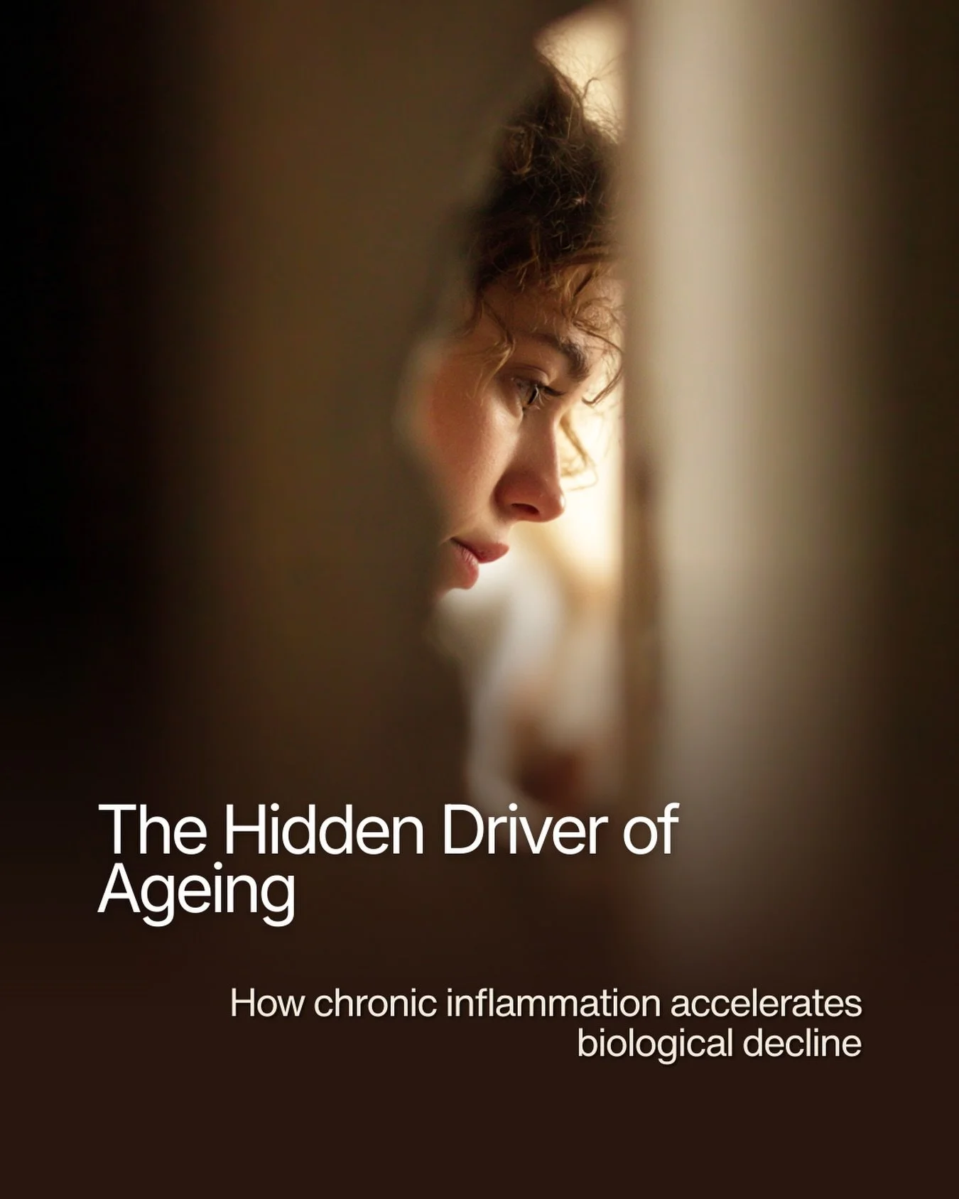 The Hidden Driver of Ageing

Chronic low-grade inflammation operates silently &mdash; often long before symptoms appear.

It influences:

&bull; Mitochondrial efficiency
&bull; Vascular integrity
&bull; Metabolic stability
&bull; Cognitive resilience