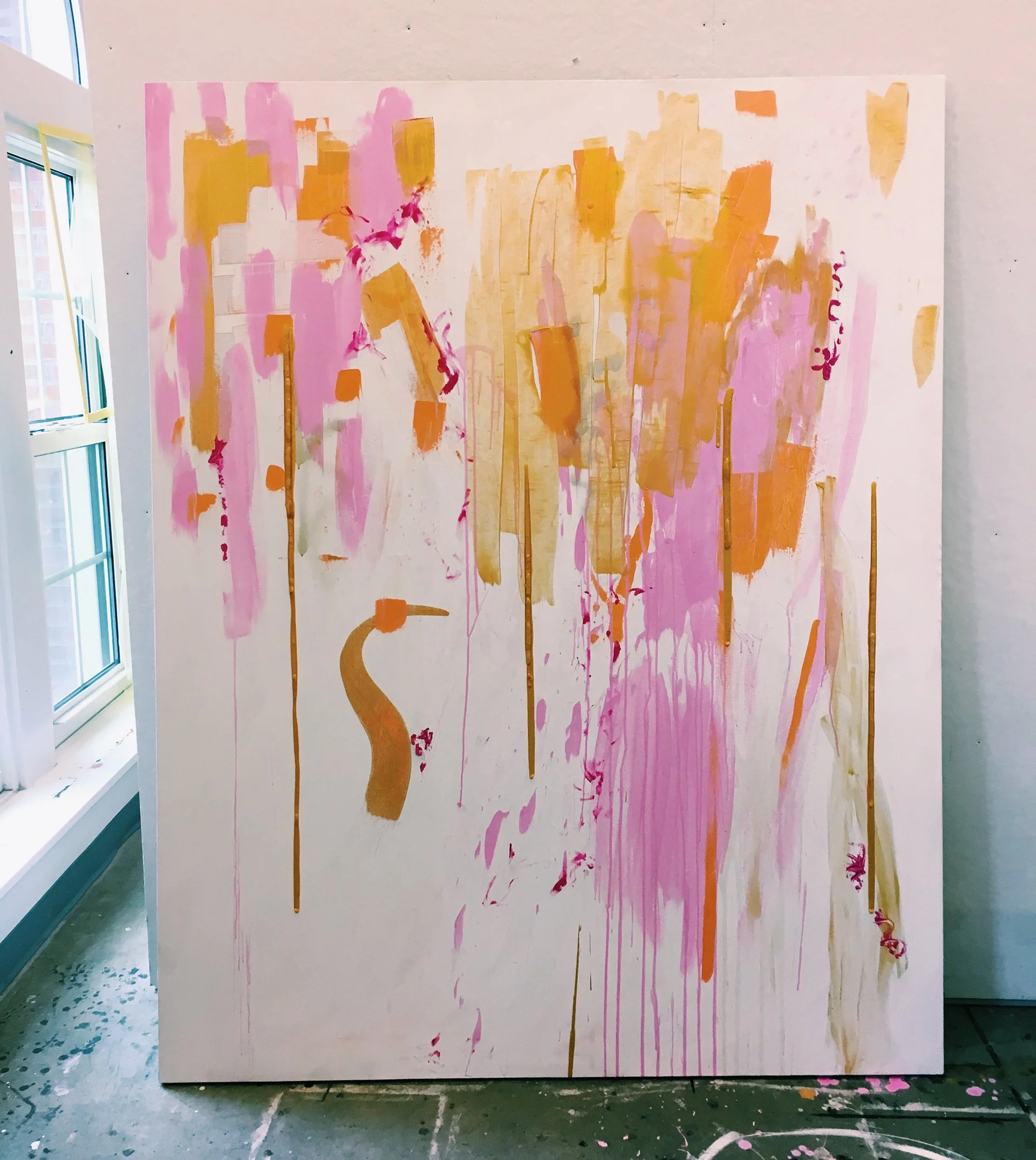 Granville Summer, Acrylic on Canvas, 2019