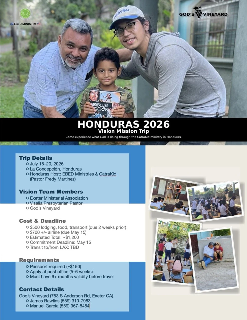 Vision Trip Honduras
