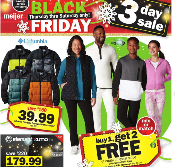 Black Friday Meijer 2023