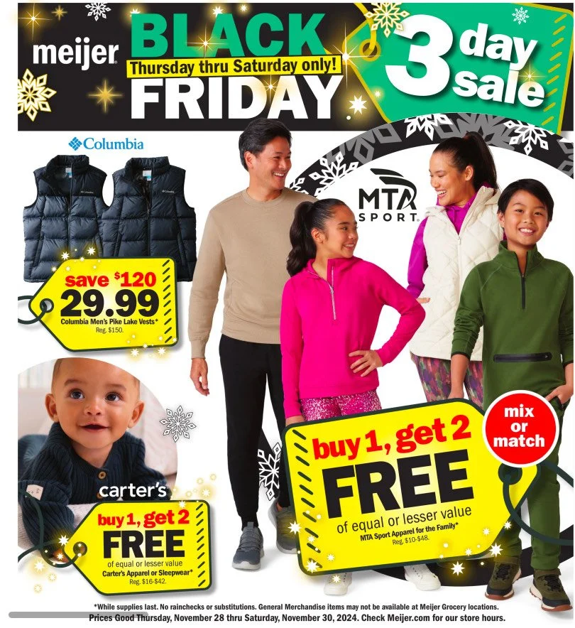 Meijer Black Friday 2024