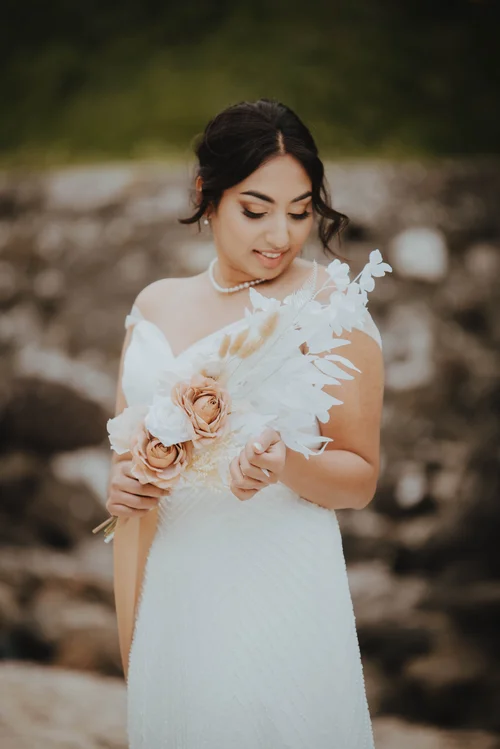 beach bridal portrait corsair bay beach bridal portrait corsair bay