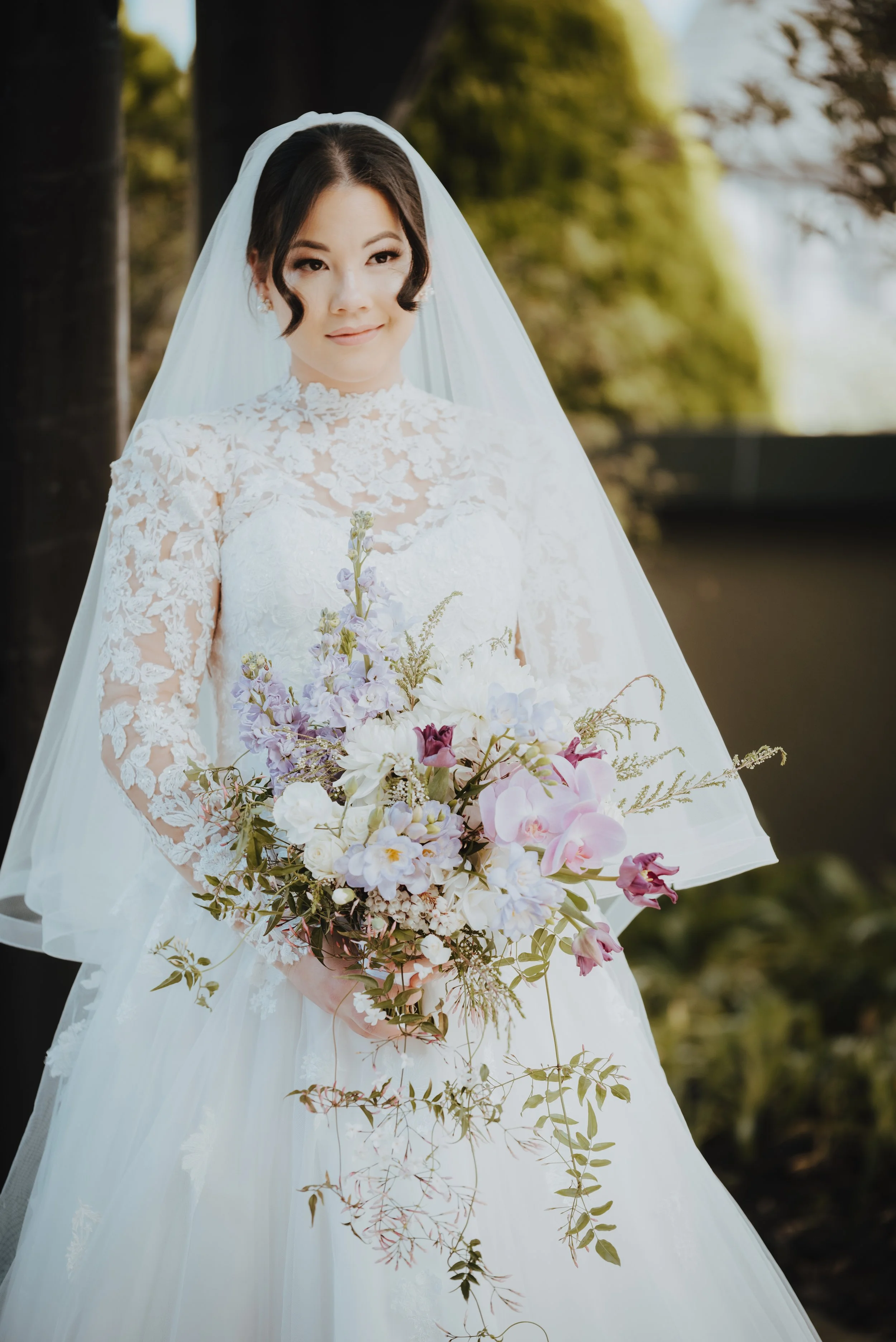 purple bridal bouquet contemporary and romantic purple bridal bouquet contemporary and romantic