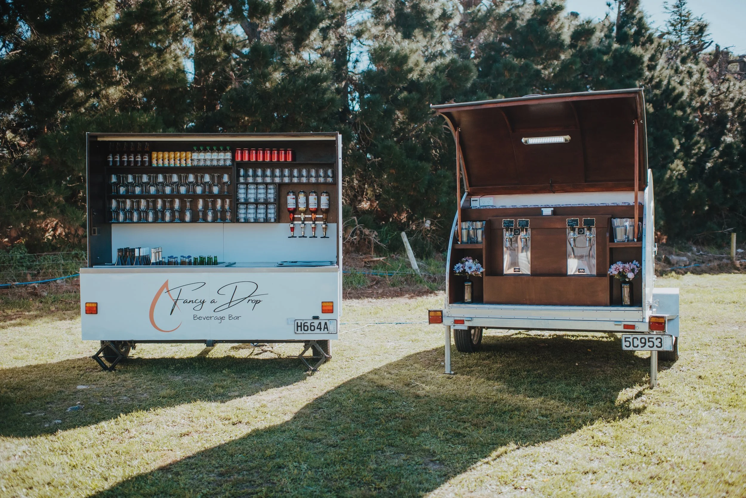 bar hire for wedding byo diy set up