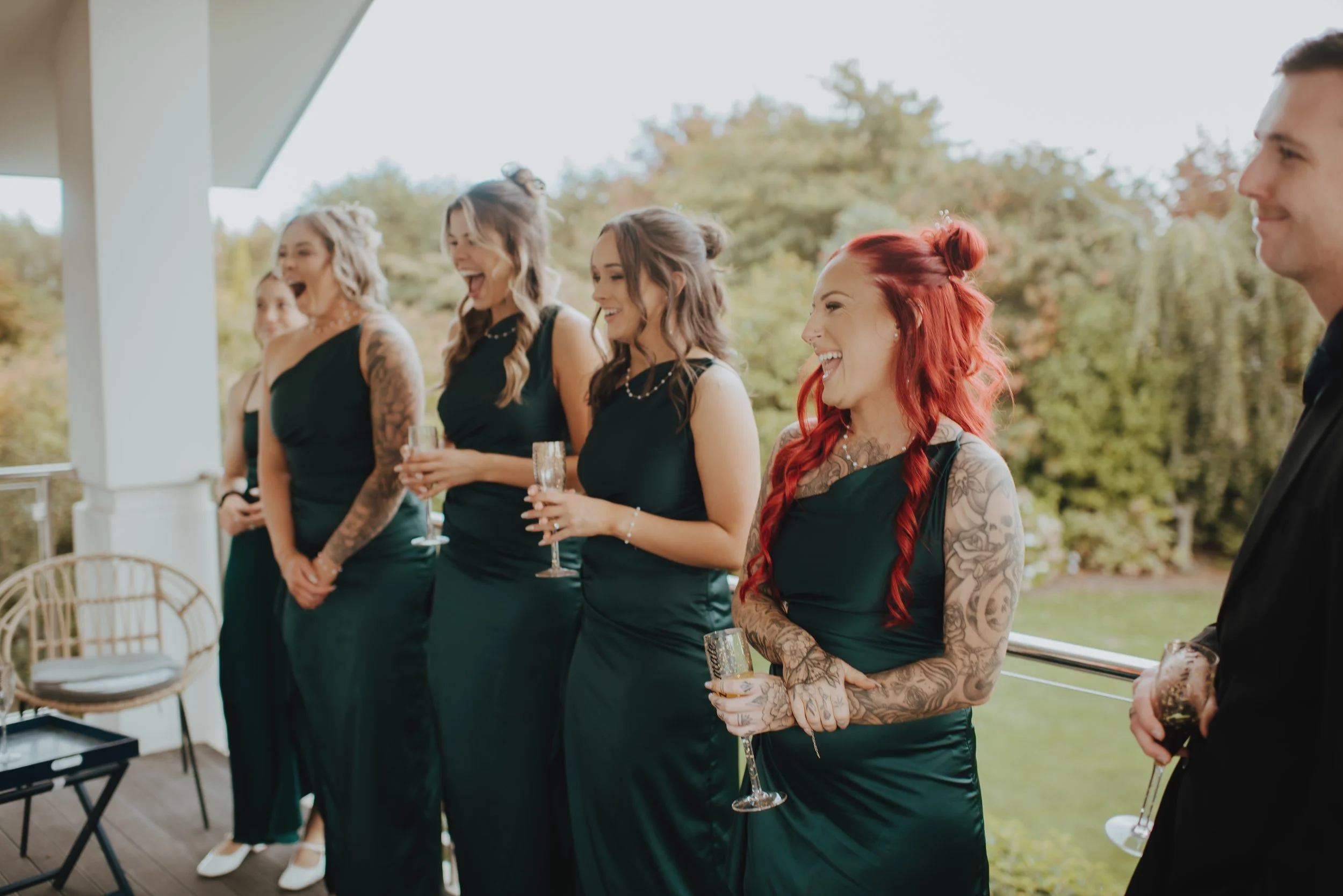 bridal party reaction to first look bridal party reaction to first look
