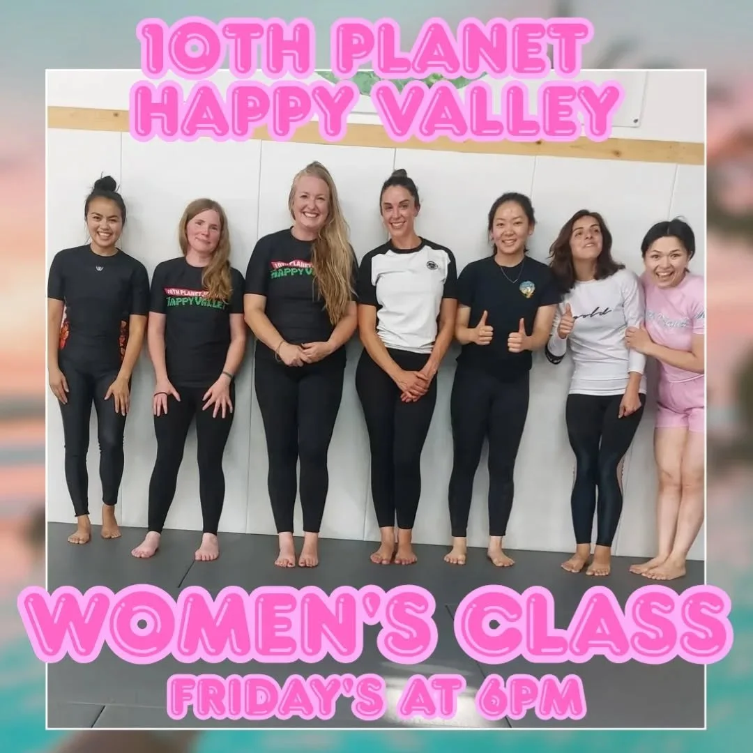It's going to be a hot one today! Make sure you bring water and wear Jiu Jitsu gear for a hot day. I'm back from vacation and excited to teach our new module for the next 2 weeks: SIDE CONTROL! See you on the mats, girlies!

#10thplanetwomen #bjjgirl