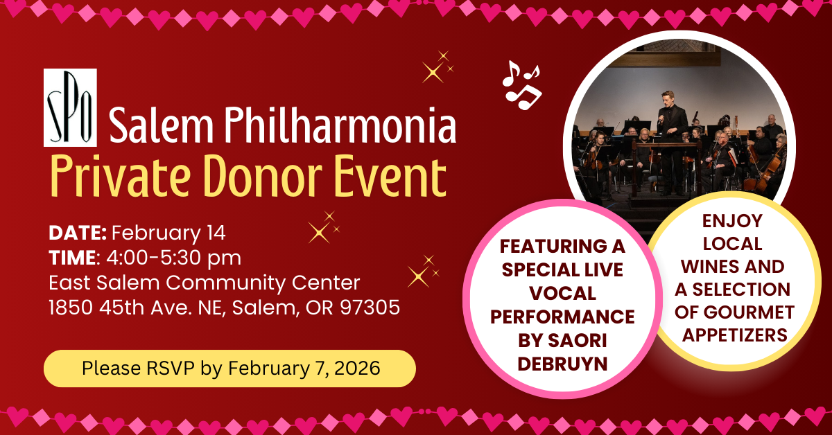 Private Donor Event - Valentine's Day Concert