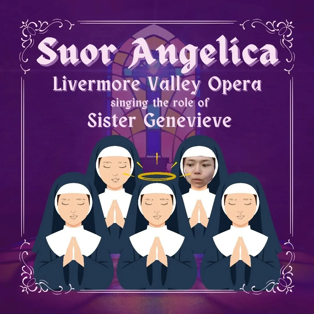I haven't had much to post about in a while... but now I do! I am making my house debut with @livermorevalleyopera as Sister Genevieve in their production of Suor Angelica. One of my favorite operas ever! Huge thank you to LVOpera for giving this new