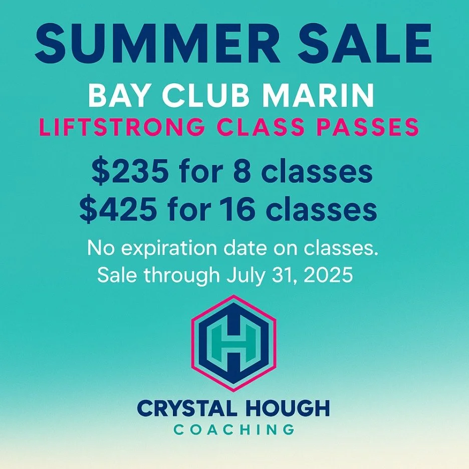 🔥 SUMMER SALE is here! 🔥
LiftStrong class passes at Bay Club Marin are now available at a discounted rate:
💪 $235 for 8 classes
💪 $425 for 16 classes

No expiration date &mdash; take your time, lift on your terms.
Sale ends July 31, 2025! ⏳

Tag 