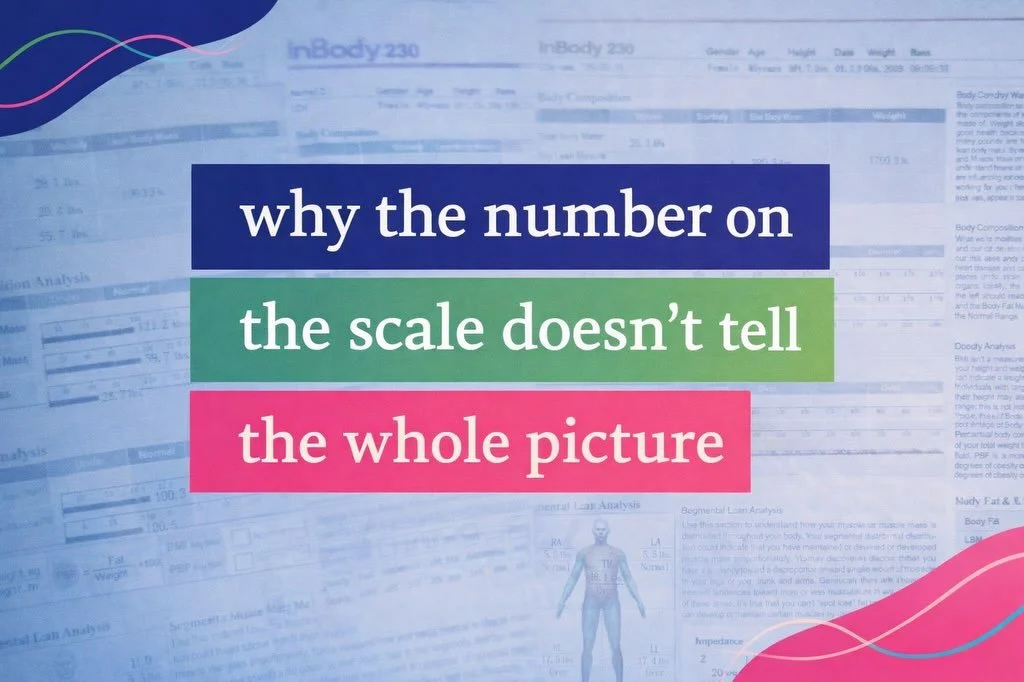 Same body. One week apart. Very different story than the scale tells.

Last week ➡️ this week
The scale was up over 2 lbs.
Old me might&rsquo;ve panicked.
Educated me paused and looked deeper. 👀

Here&rsquo;s what actually happened:

&bull; ⬆️ ~1 lb
