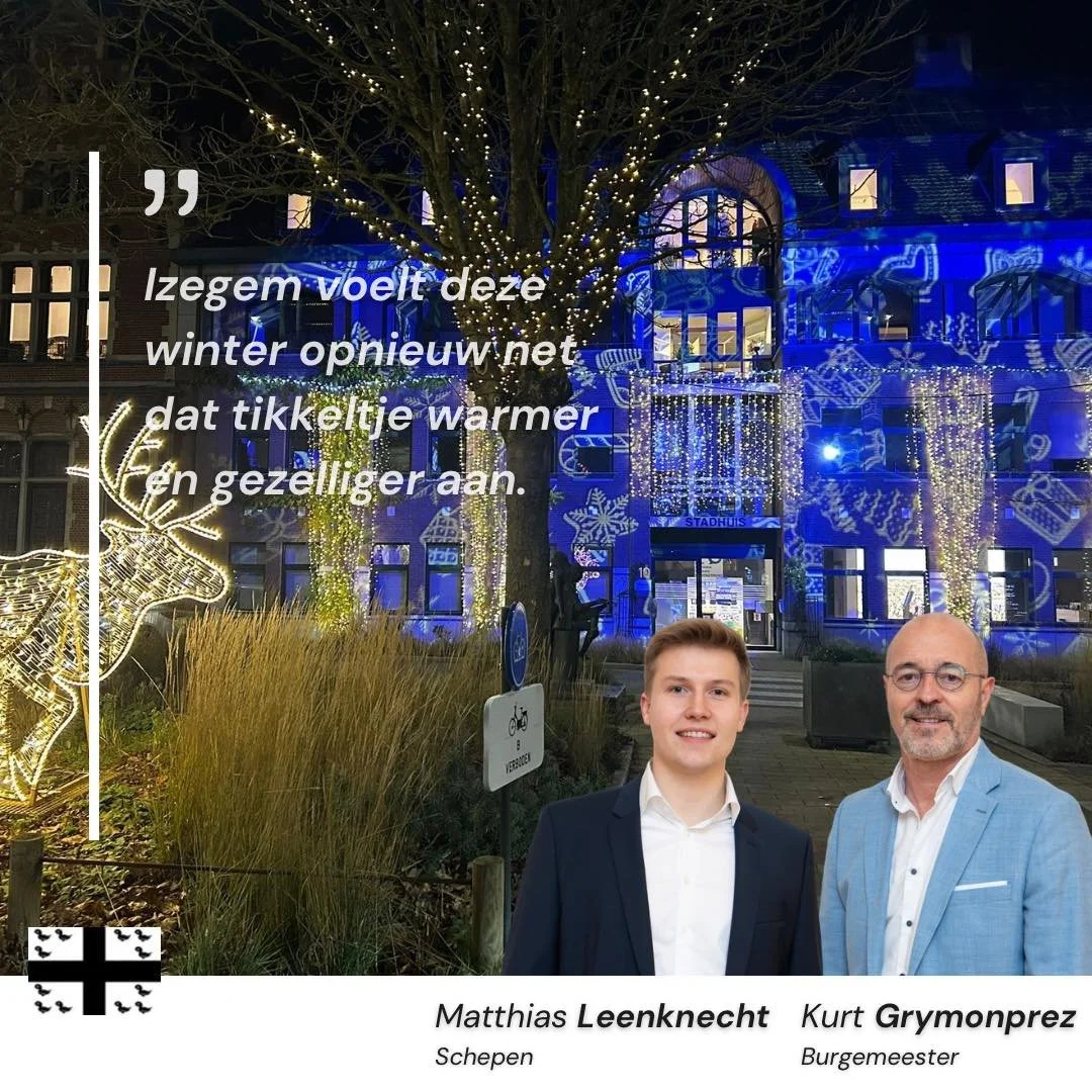 Izegem straalt deze winter