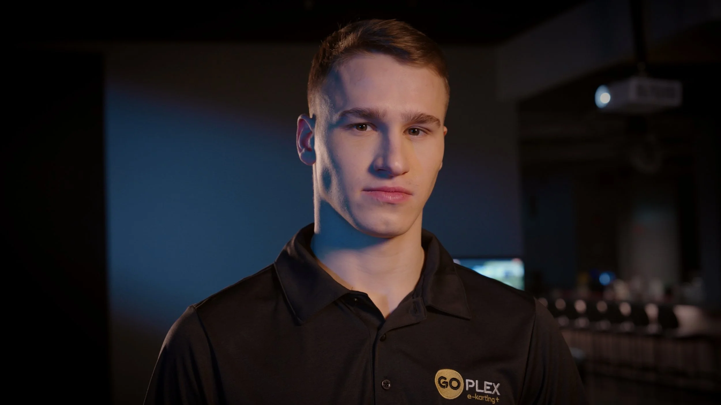 Ivan Demidov staring dramatically into the camera.