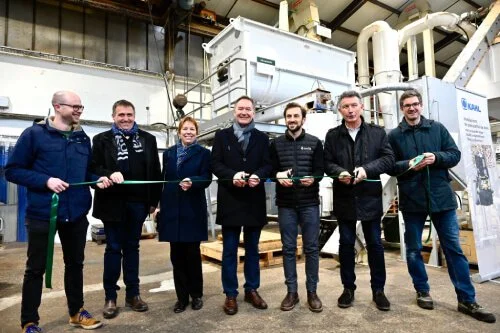 Inauguration unité de production granulés de bois Melia