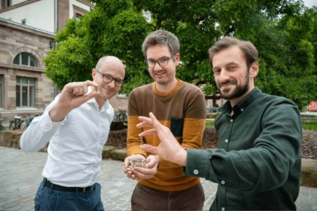 Aurélien Walter, Lucas Lindecker et Mathias Najjar cofondateurs de Melia