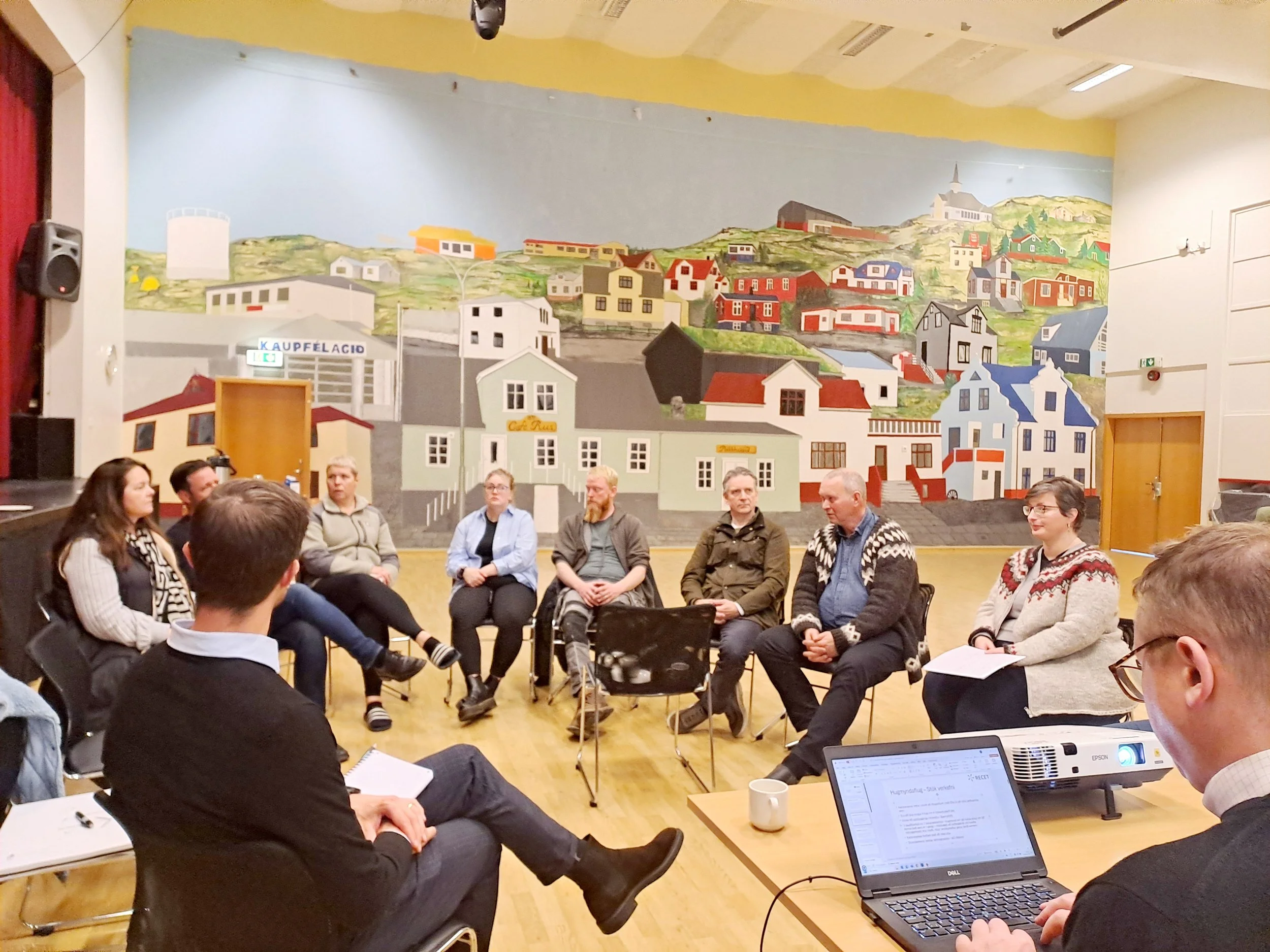 The first RECET events in the Westfjords - Iceland