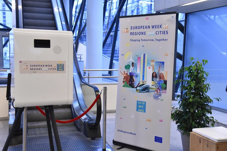 This October, we took RECET international - European Week of  Regions and Cities 2025