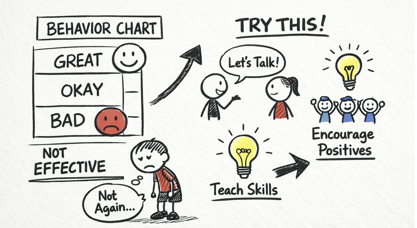 Why behaviour charts backfire (and what to use instead)