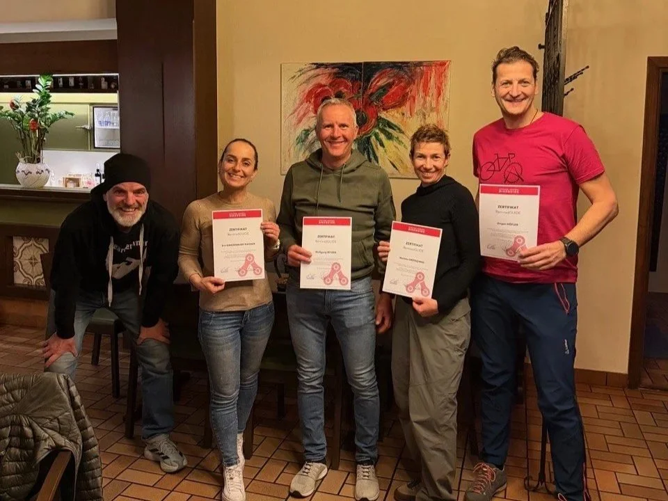 Vier neue „Zertifizierte Bikeguide Austria Rennradguides“ ausgezeichnet