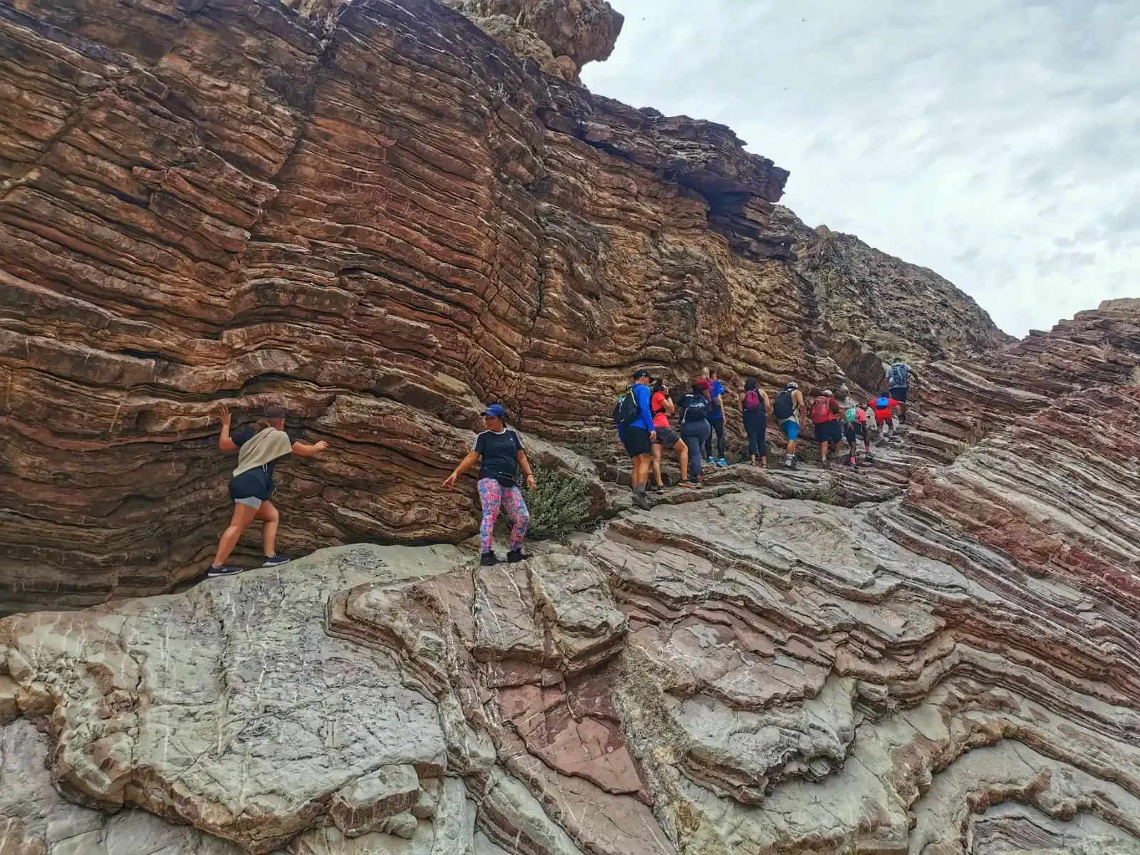 Rainbow Valley with uae trekkers