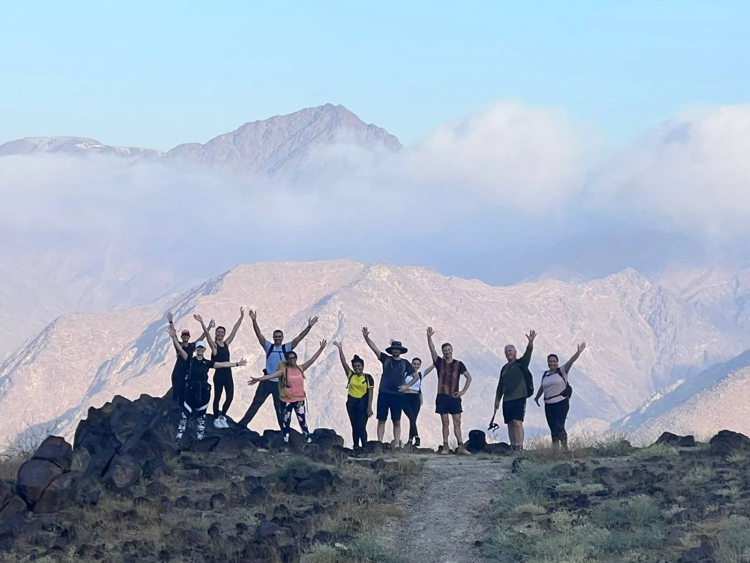 Jebel Reham Intermediate Trek UAE Trekkers