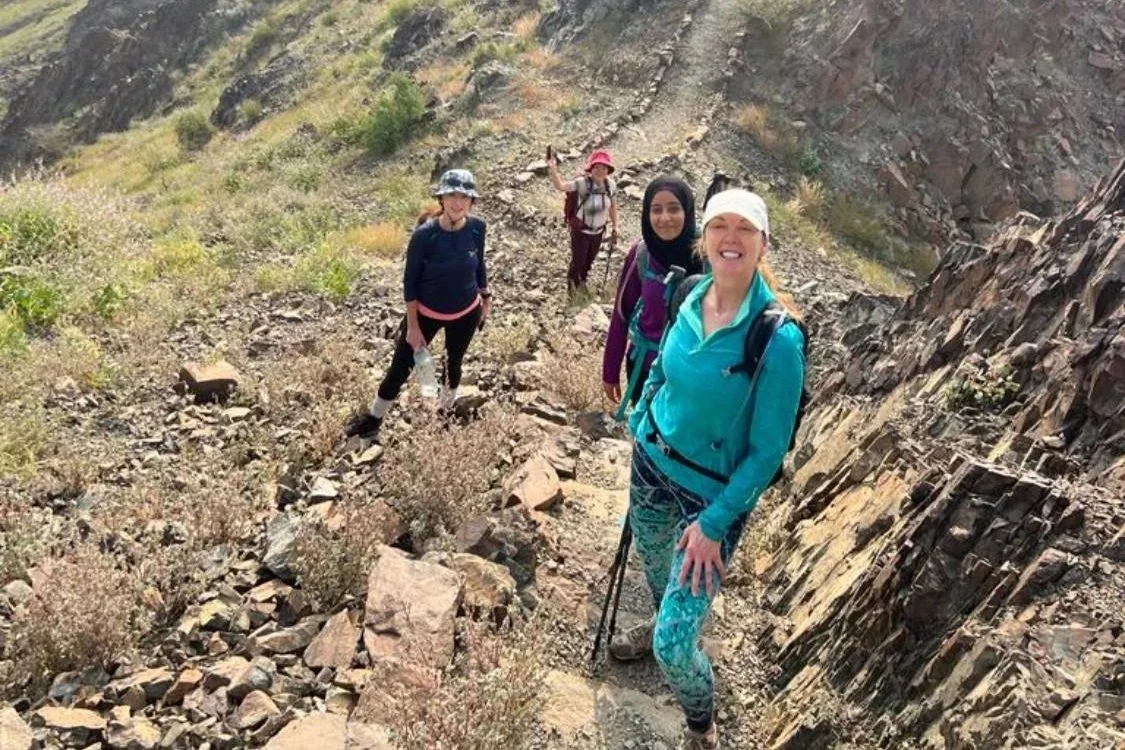 Ghail Dam Hike uae trekkers