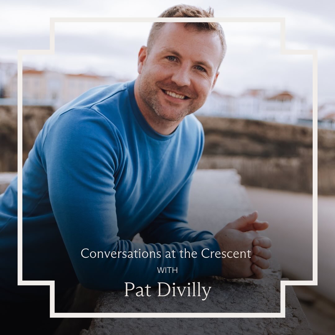 We&rsquo;re very much looking forward to launching our new event series &ndash; Conversations at the Crescent &ndash; with Pat Divilly. 

Pat is renowned for his acclaimed breathwork and body-based workshops, and during this special event, which take