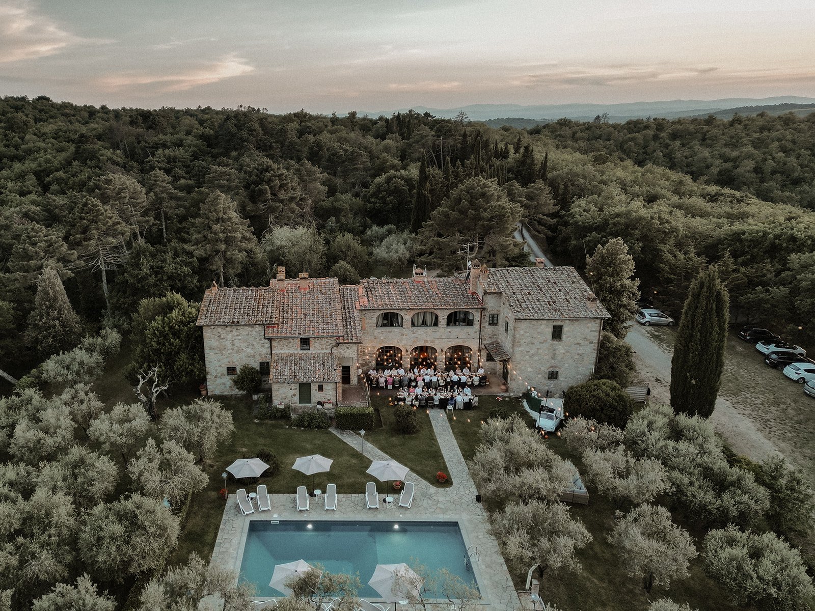 Eine Hochzeitslocation in der Toskana für eine Hochzeit – Hochzeitsfotograf Mainz Bart van Westro