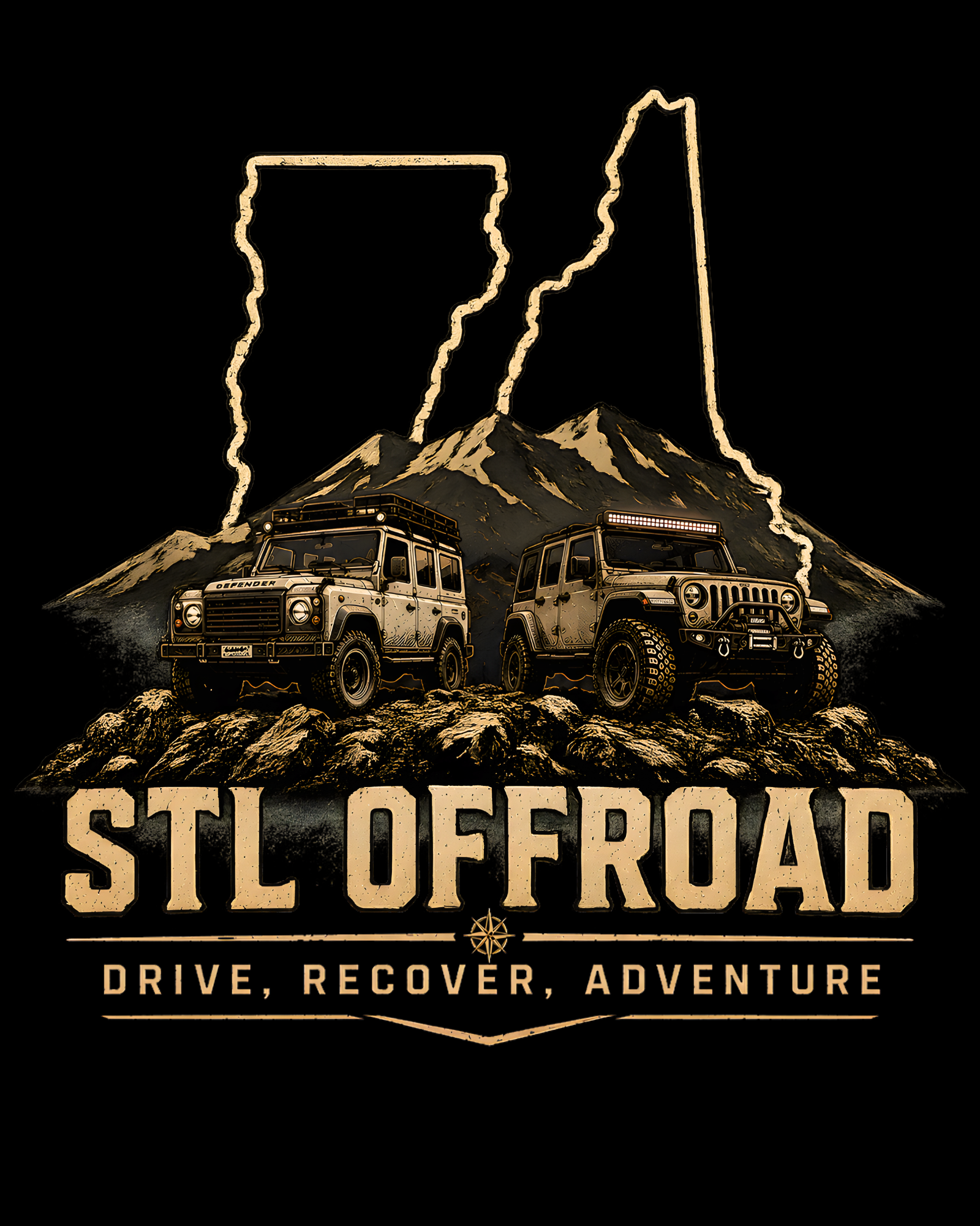 STL OFFROAD Limited Edition NH/VT T-shirt