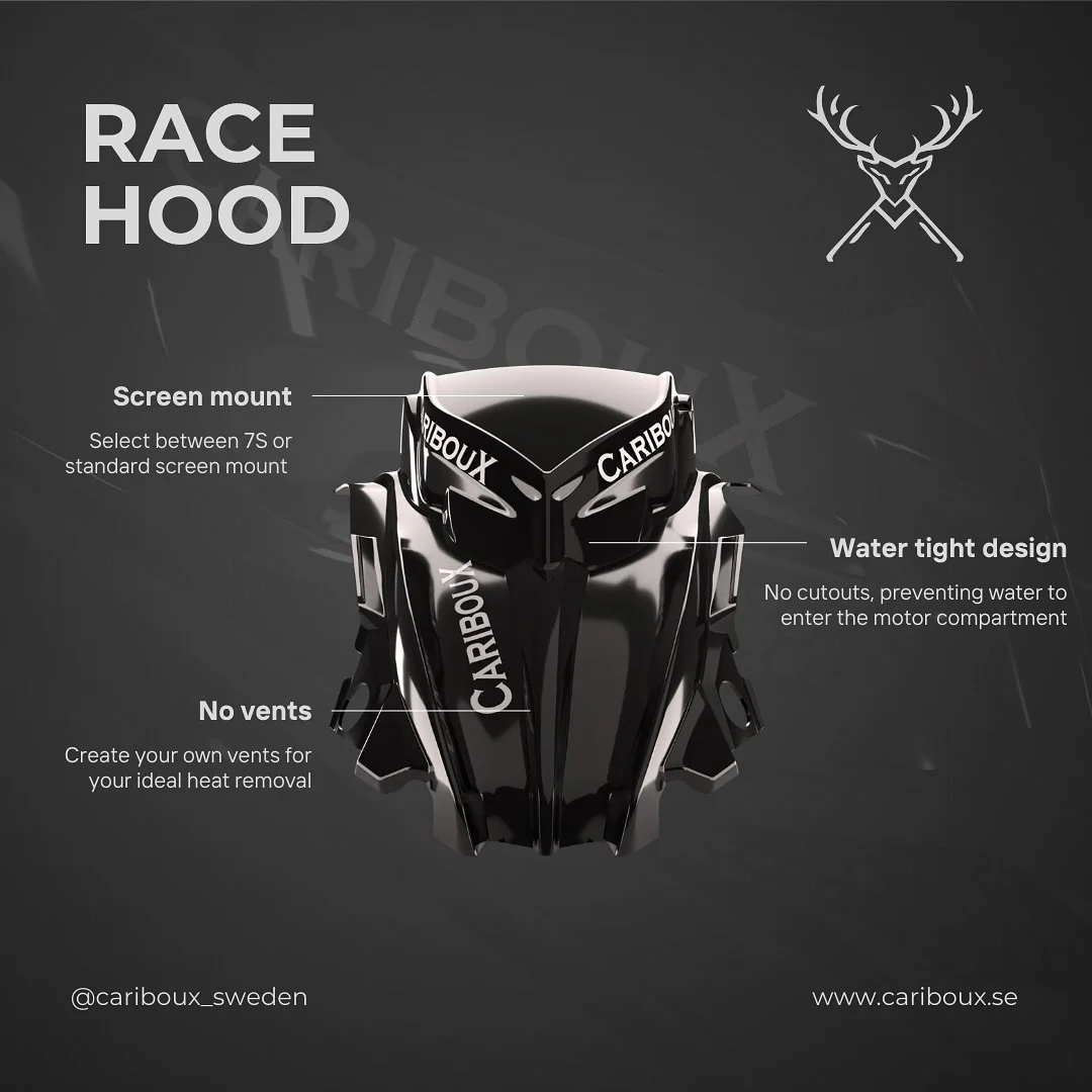 New version of the matryx hood, called RACE 🇸🇪

Due to popular demand we now offer a hood for those that want to design their own ventilation, don&rsquo;t need a bag or wants the cheapest possible solution. We call it RACE and it&rsquo;s perfect fo