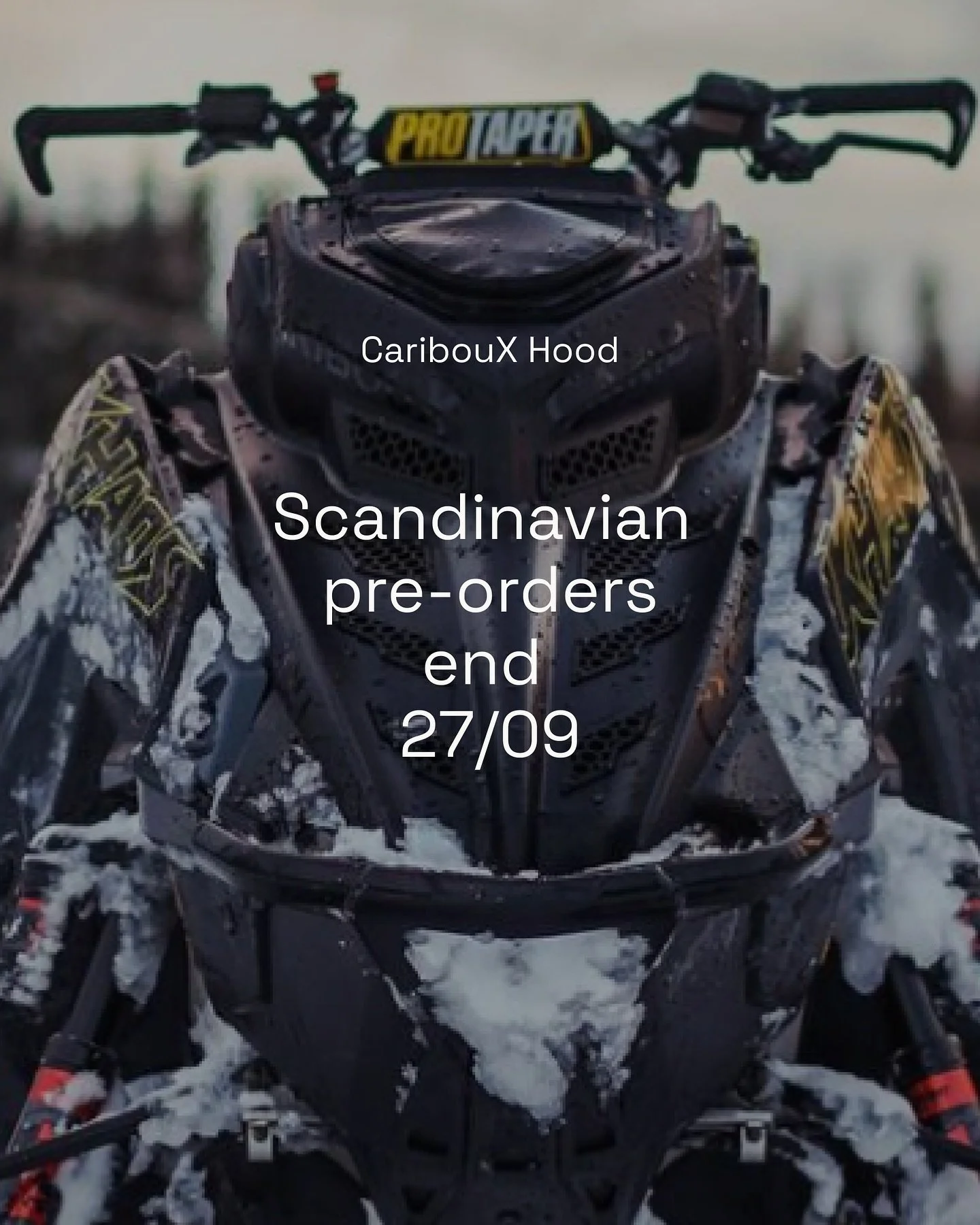 Get your hood in time for Christmas and the snow by preordering yours today. Order before 23:59 27/09 🔥 

As a bonus you also save 10% 👍